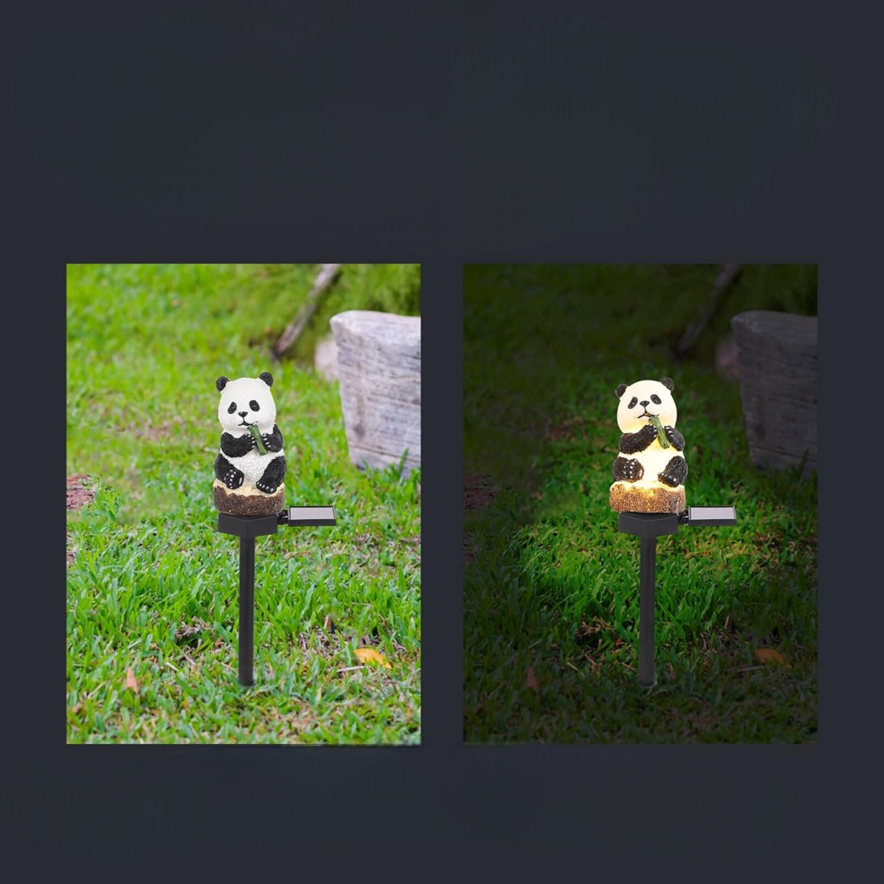 Lampe Exterieur LED - LEDGardenStick™ - Panda - Mon Jardin Lumineux