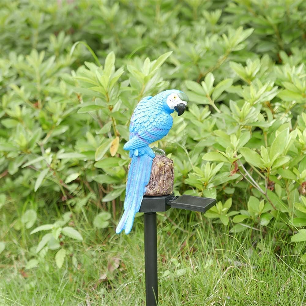 Lampe Exterieur LED - LEDGardenStick™ - Perroquet Bleu - Mon Jardin Lumineux
