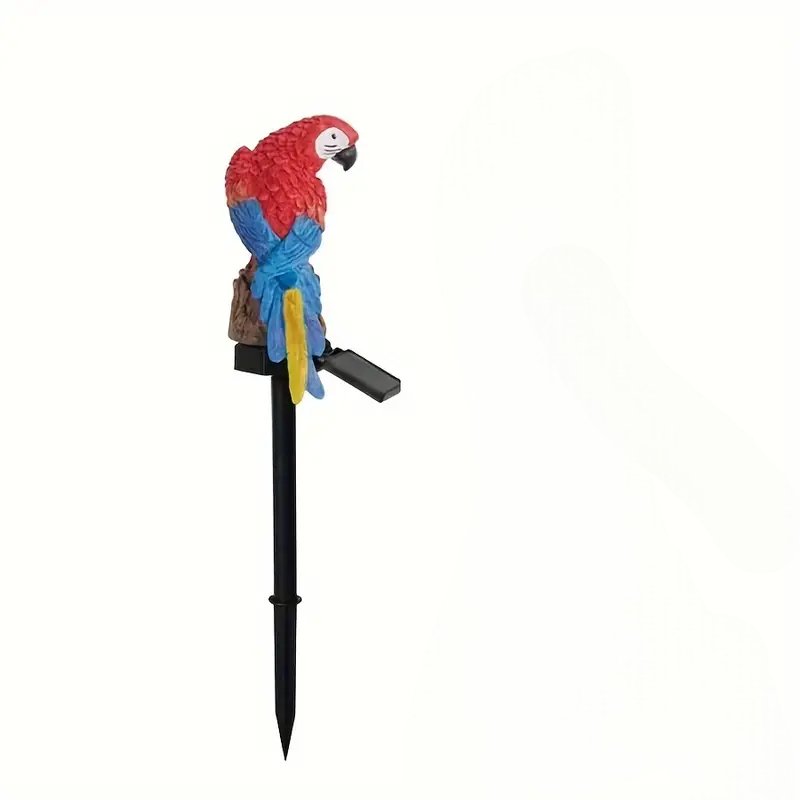 Lampe Exterieur LED - LEDGardenStick™ - Perroquet Rouge - Mon Jardin Lumineux