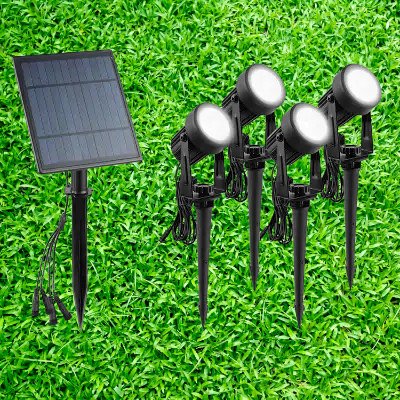 Eclairage Exterieur - SolarLEDLight™ - Blanc - Mon Jardin Lumineux