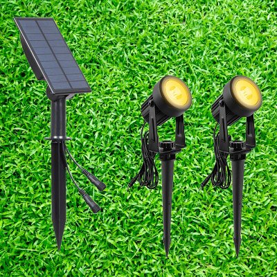 Eclairage Exterieur - SolarLEDLight™ - Jaune - Mon Jardin Lumineux