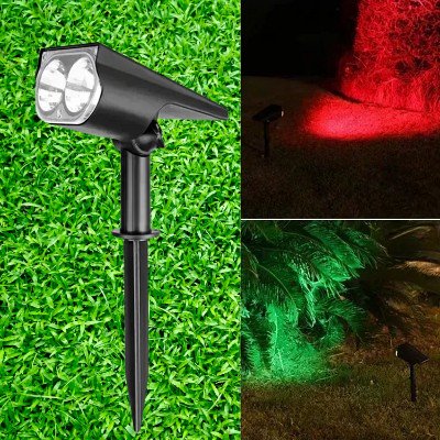 Eclairage Exterieur - SolarSpotlight™ - Couleur - Mon Jardin Lumineux