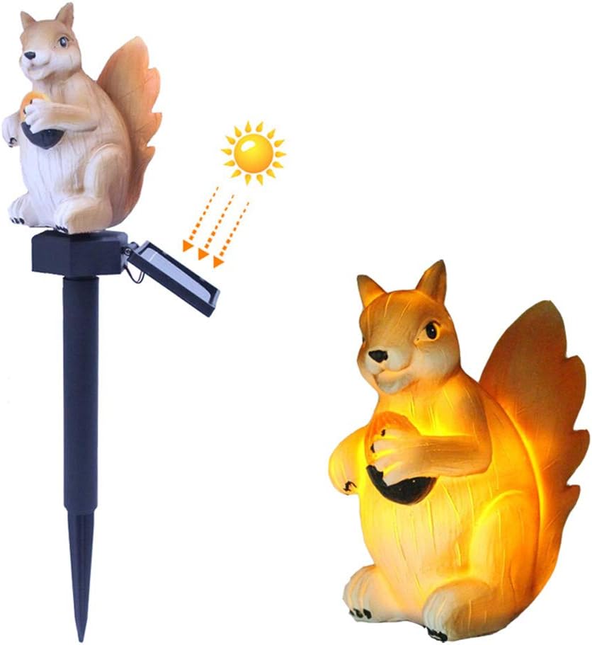 Lampe Exterieur LED - LEDGardenStick™ - Ecureuil - Mon Jardin Lumineux